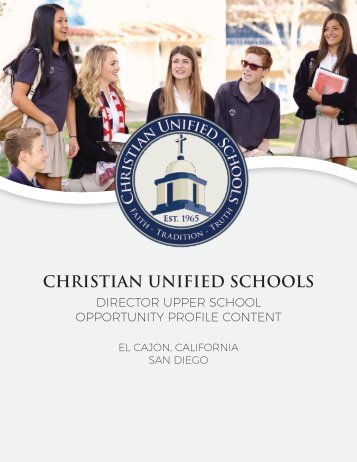 CUSSD Upper School Driector Opprotunity Profile v.3