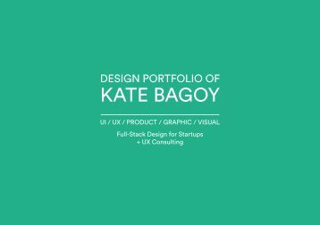 Kate Bagoy UX Portfolio