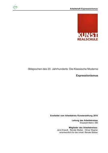 Kunst des 20. Jahrhunderts - Expressionismus - kunst-rs-bayern.de