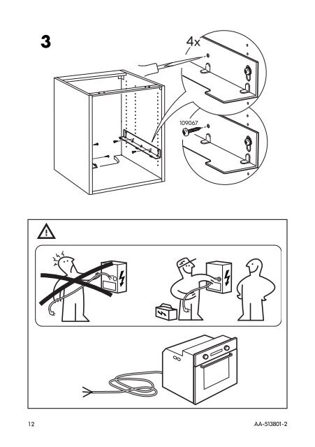 KitchenAid OVN 908 S - Oven - OVN 908 S - Oven EN (857923201000) Installazione