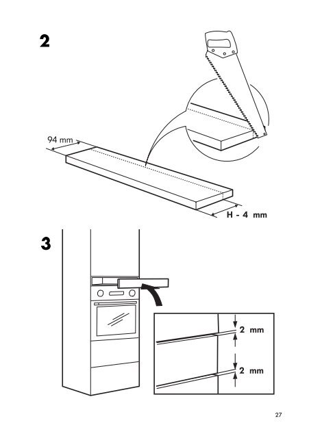 KitchenAid OVN 908 S - Oven - OVN 908 S - Oven EN (857923201000) Installazione