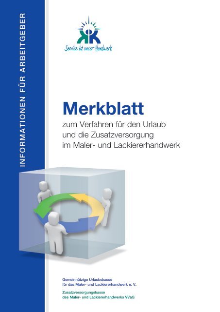 Merkblatt - Sozialkassen des Maler