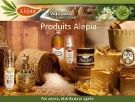 catalogue zeyna Produits ALEPIA pdf 28 10 2016