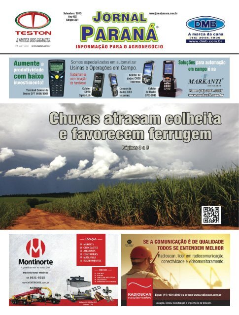 Jornal Paraná Setembro 2015