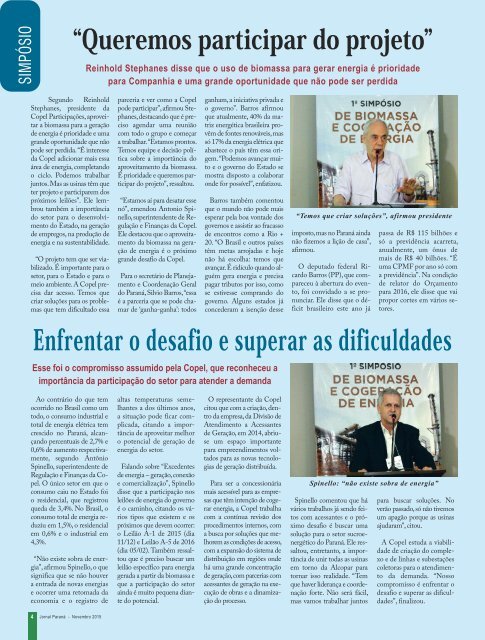 Jornal Paraná Novembro 2015