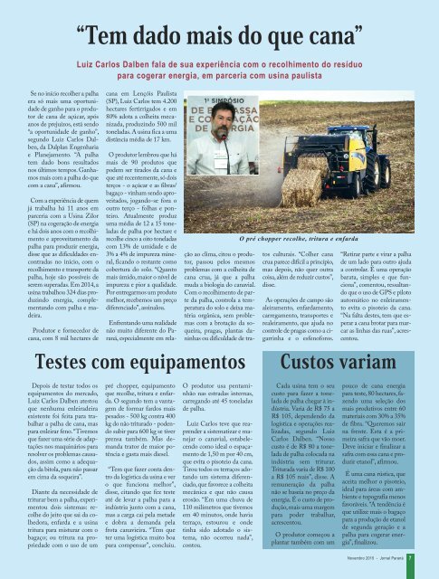 Jornal Paraná Novembro 2015