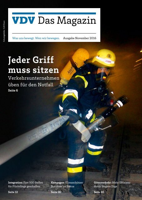 VDV Das Magazin Ausgabe November 2016