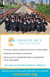 Cristo Rey Admissions Poster 2016