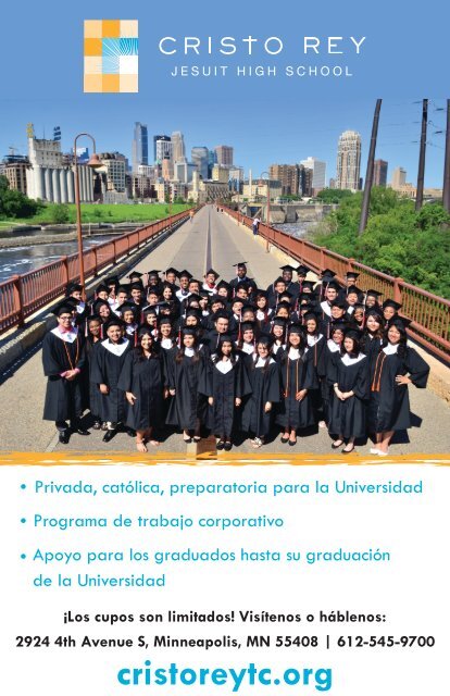 Cristo Rey Admissions Poster 2016