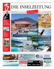 Die Inselzeitung Mallorca November 2016