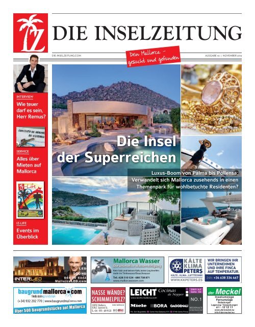 Die Inselzeitung Mallorca November 2016