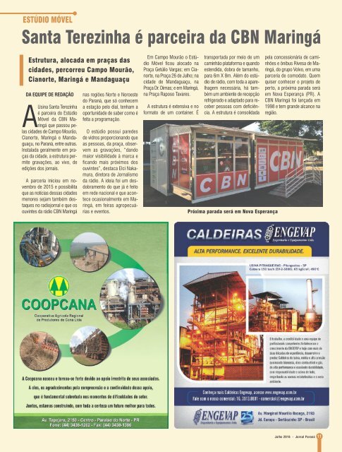 Jornal Paraná Julho 2016