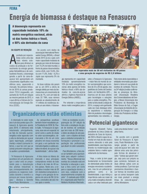 Jornal Paraná Julho 2016