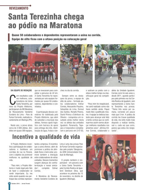 Jornal Paraná Outubro 2016