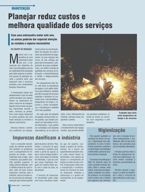 Jornal Paraná Outubro 2016