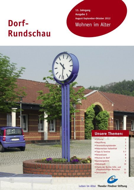 Dorf- Rundschau - Theodor Fliedner Stiftung