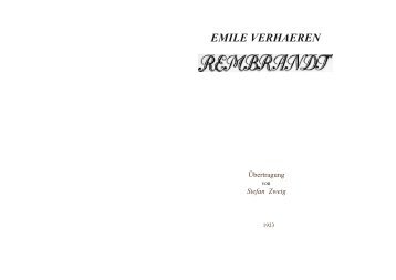 EMILE VERHAEREN - Digibook