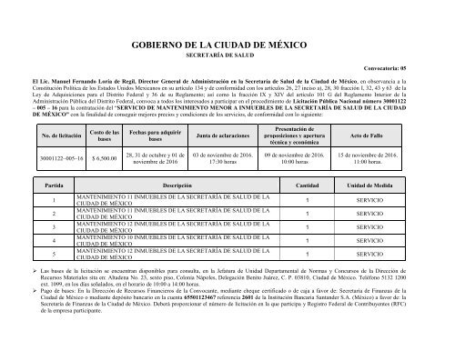 Í N D I C E ADMINISTRACIÓN PÚBLICA DE LA CIUDAD DE MÉXICO