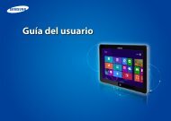 Samsung ATIV Smart PC 500T - XE500T1C-HA2US - User Manual (Windows 8) ver. 2.4 (SPANISH,16.63 MB)