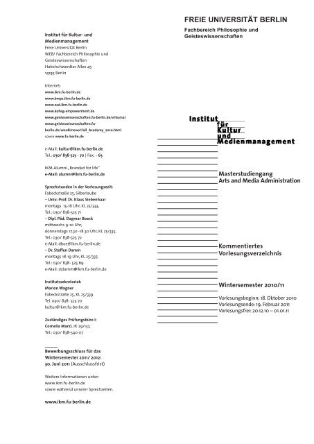 Kommentiertes Vorlesungsverzeichnis WS 2010_11 (pdf)