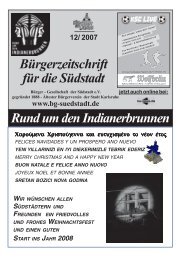 RUDI 12/2007 - Bürger-Gesellschaft Südstadt