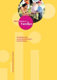 Arbeitshilfe - Wertebildung in Familien