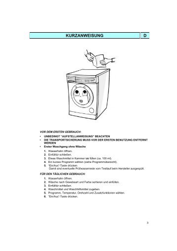 KitchenAid CHICAGO 1200/A - Washing machine - CHICAGO 1200/A - Washing machine DE (857057601020) Istruzioni per l'Uso