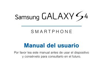 Samsung Galaxy S4 PrePaid 16GB (Verizon) - SCH-I545ZKPVZW - User Manual ver. Lollipop 5.0 (SPANISH(North America),2.64 MB)