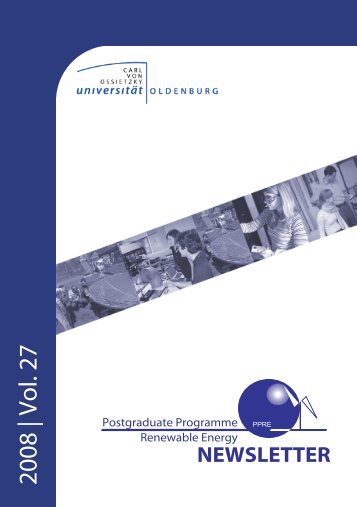 2008 | Vol. 27 - PPRE - Carl von Ossietzky Universität Oldenburg