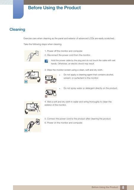 Samsung U28D590D - Samsung UHD 28&rdquo; Monitor with Metallic Easel Stand - LU28D590DS/ZA - User Manual (ENGLISH)