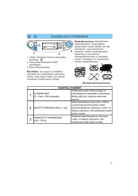 KitchenAid JT359 REAL INOX - Microwave - JT359 REAL INOX - Microwave FI (858735999790) Mode d'emploi