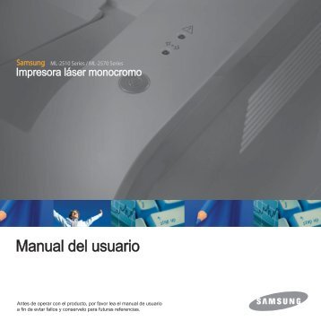 Samsung ML-2571N - ML-2571N/XAA - User Manual ver. 5.00 (SPANISH,5.05 MB)
