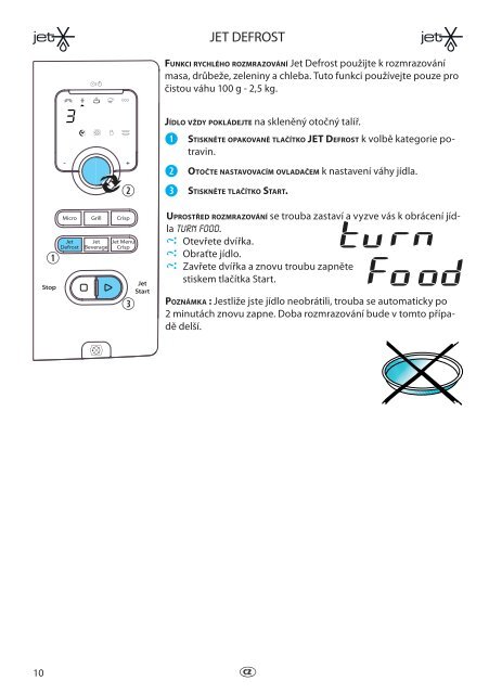 KitchenAid VT 265 FW - Microwave - VT 265 FW - Microwave CS (858726599280) Istruzioni per l'Uso