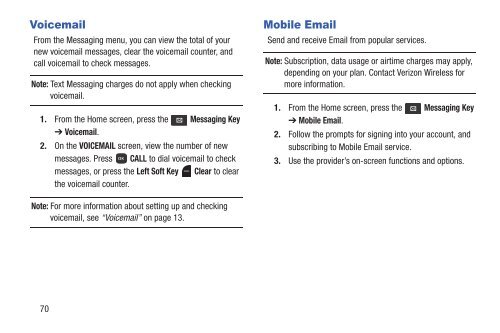 Samsung Gusto 2 64MB (Verizon) - SCH-U365HAAVZW - User Manual (ENGLISH(North America))