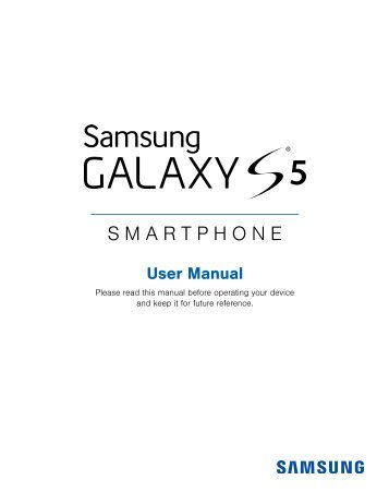 Samsung Galaxy S5 16GB (MetroPCS) - SM-G900TRKATMB - User Manual (ENGLISH(North America))