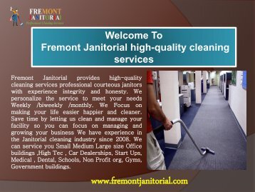 Residential Cleaning in Fremont|Fremont janitorial