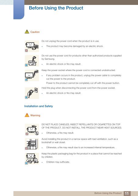 Samsung 27&rdquo; Wide SB750 Series LED Monitor - LS27B750VS/ZA - User Manual (ENGLISH)