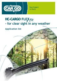 Catalogo Spazzole Flex Fit Cargo 2016
