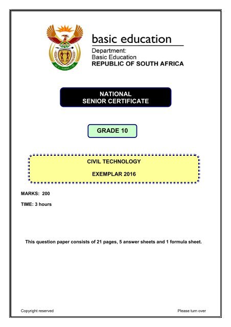 National Senior Certificate Grade 10 Vrogue