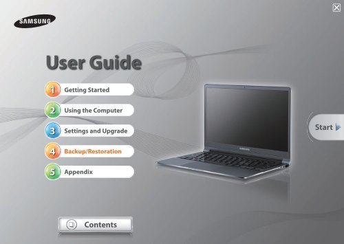 Samsung ATIV Book 9 (13.3&quot; Full HD / Core&trade; i5) - NP900X3F-K01US - User Manual (Windows 7) (ENGLISH)