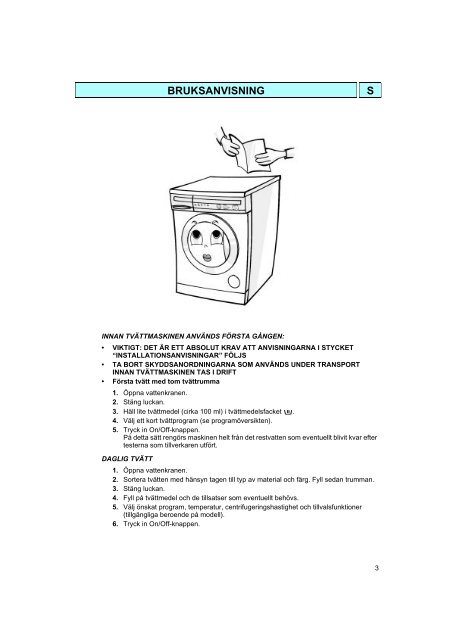 KitchenAid AWM 051/4 - Washing machine - AWM 051/4 - Washing machine SV (857005161010) Mode d'emploi