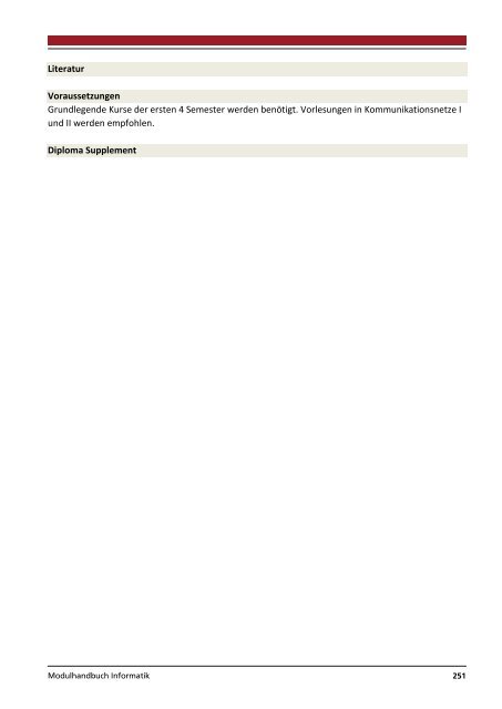 Modulhandbuch Wirtschaftsinformatik | B.Sc. und M.Sc.