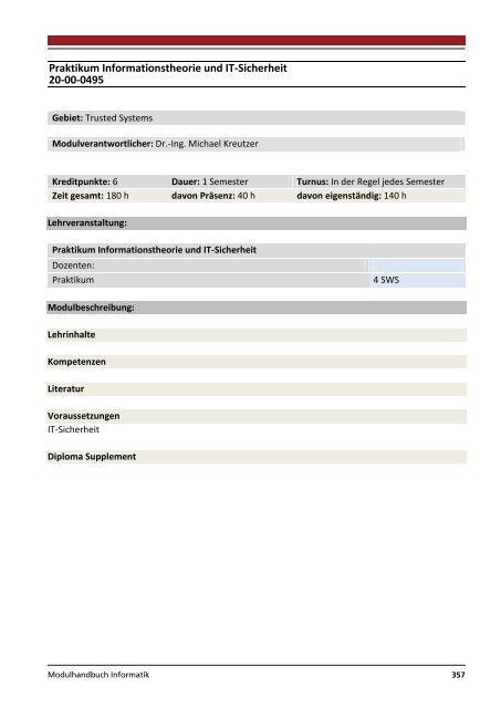 Modulhandbuch Wirtschaftsinformatik | B.Sc. und M.Sc.