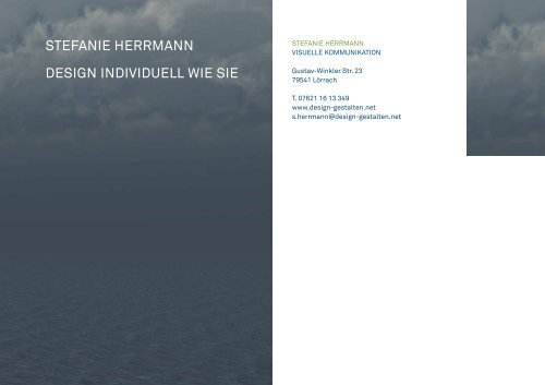 STEFANIE HERRMANN DESIGN INDIVIDUELL WIE SIE