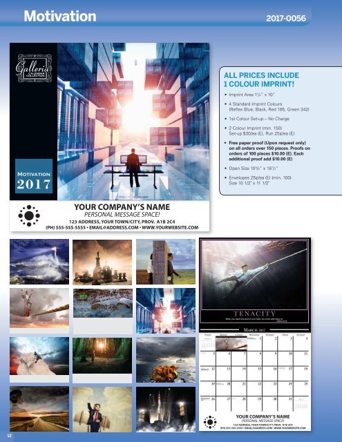 Print Fast 2017 Wall Calendar Catalogue