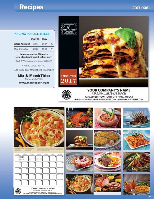 Print Fast 2017 Wall Calendar Catalogue