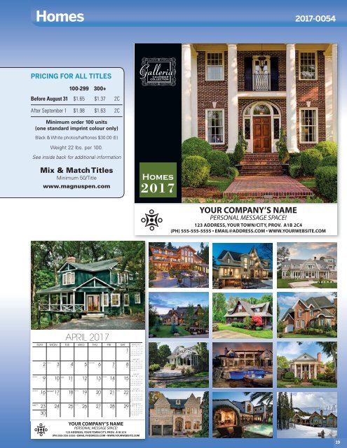 Print Fast 2017 Wall Calendar Catalogue