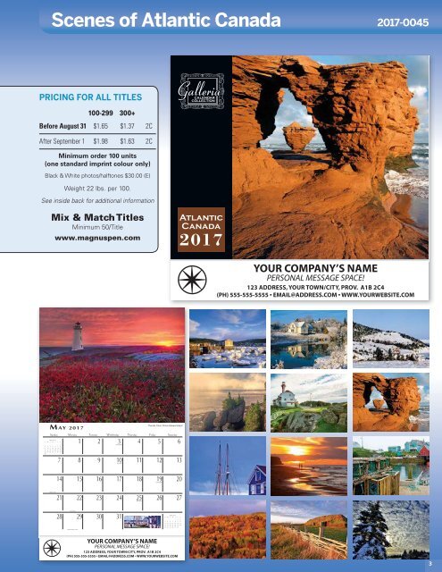 Print Fast 2017 Wall Calendar Catalogue