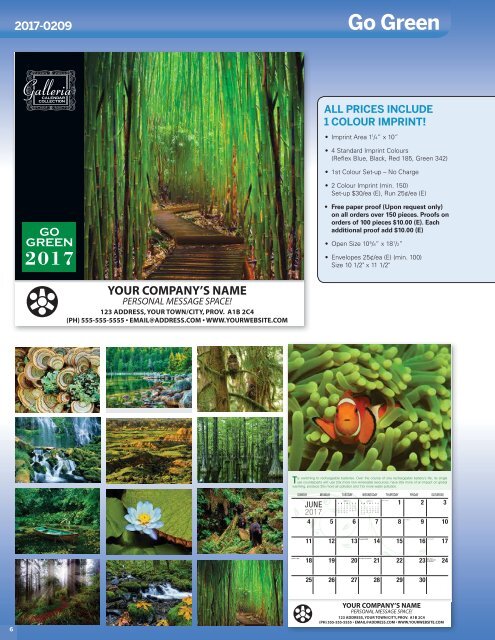 Print Fast 2017 Wall Calendar Catalogue