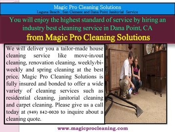 Tile Floors Dana Point, CA|Magic Pro Cleaning Solutions